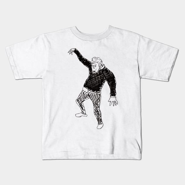 rob beckett - king kong Kids T-Shirt by underscoree